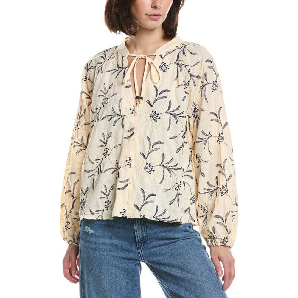 Hl Affair Womens Long Sleeve Top, White